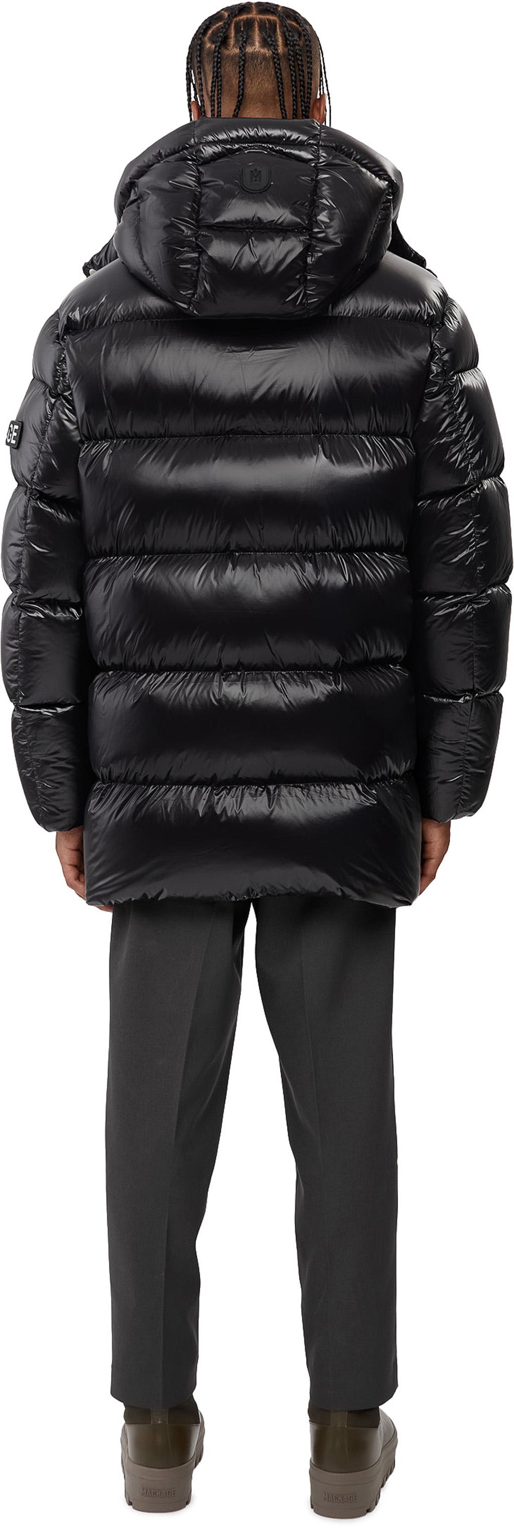 Product gallery image number 4 for product Kendrick Lustrous Light Down Parka With Hood - Men's