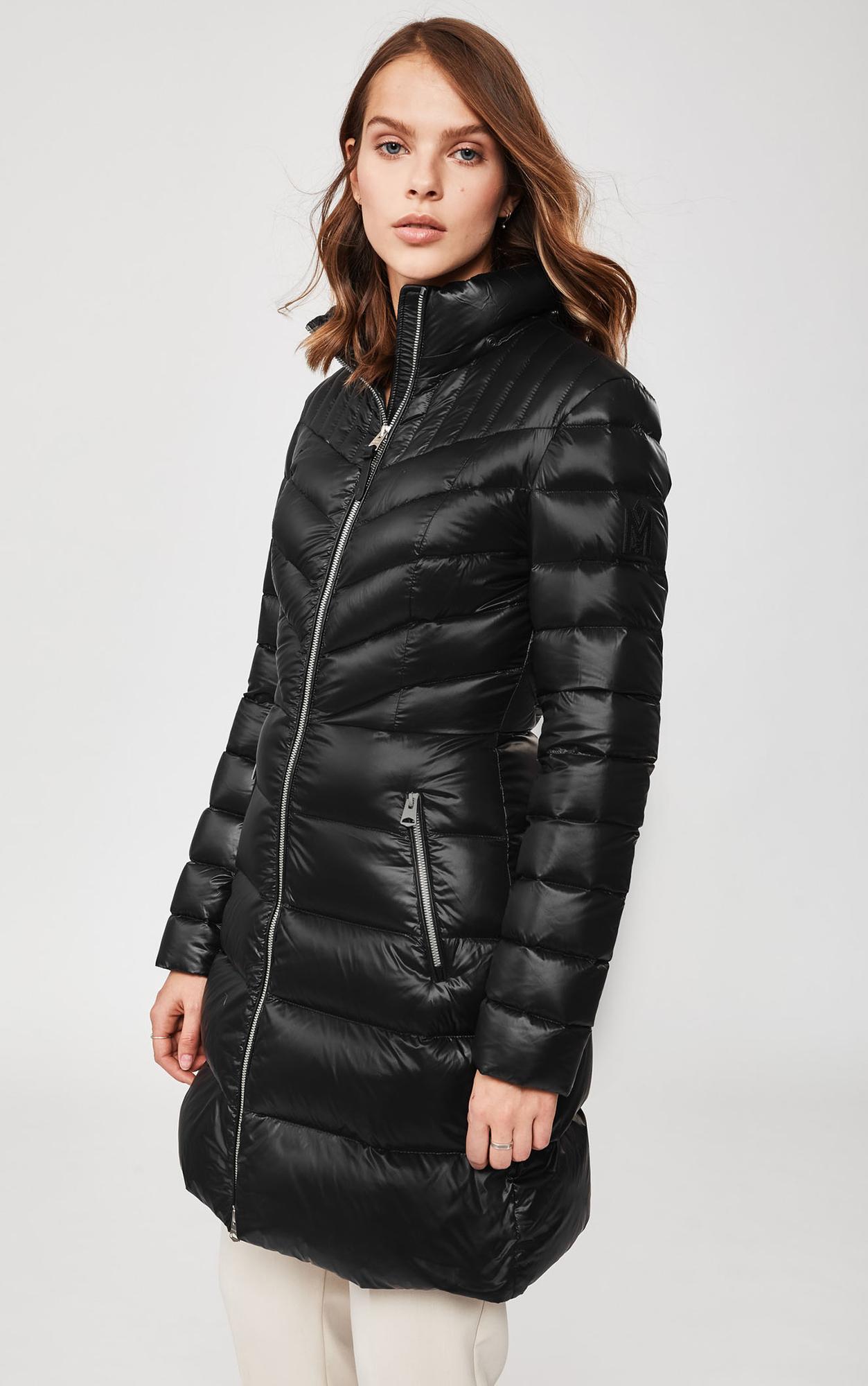 Product gallery image number 4 for product LARA lightweight down coat with removable hood - Women's