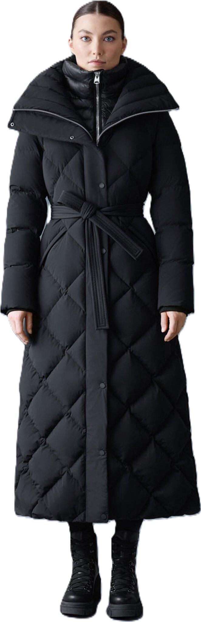 Product gallery image number 3 for product Laurella 2-in-1 Light Down Belted Coat - Women's