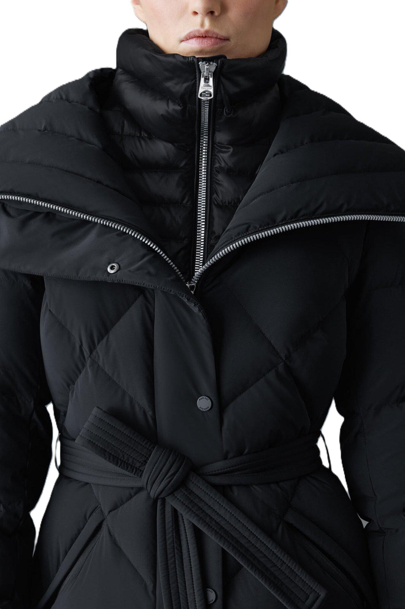 Product gallery image number 5 for product Laurella 2-in-1 Light Down Belted Coat - Women's