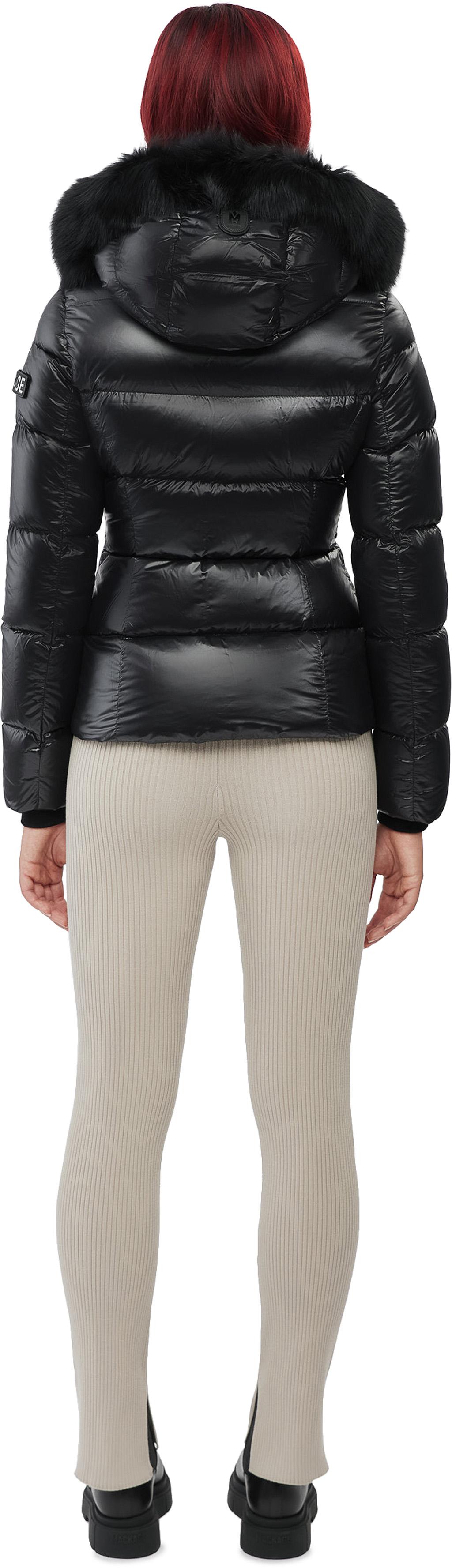 Product gallery image number 2 for product Madalyn Lustrous Light Down Jacket with Hood - Women's