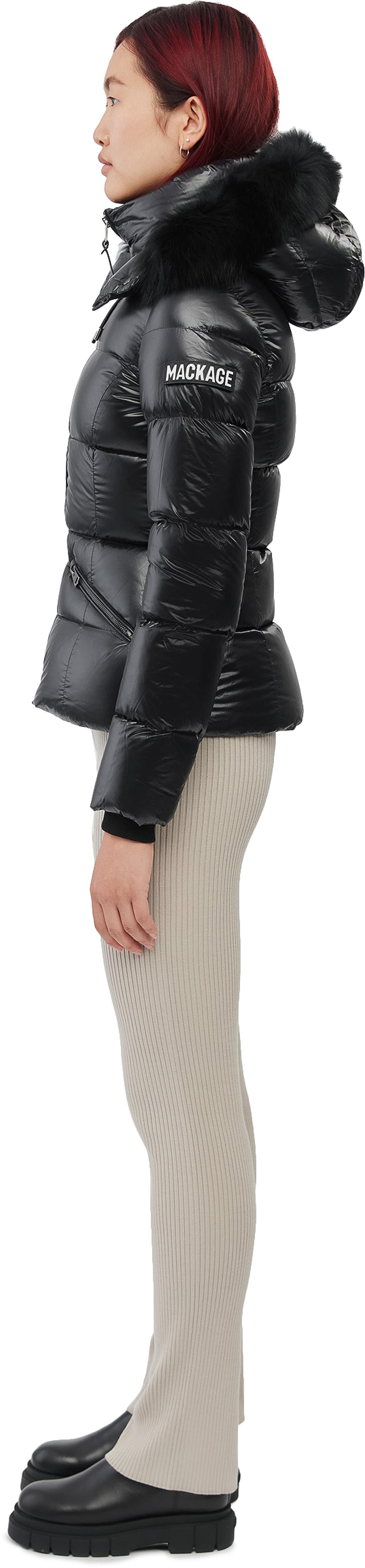 Product gallery image number 3 for product Madalyn Lustrous Light Down Jacket with Hood - Women's