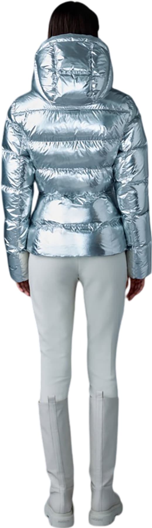 Product gallery image number 5 for product Madalyn-M Metallic Laminate Down Jacket - Women's