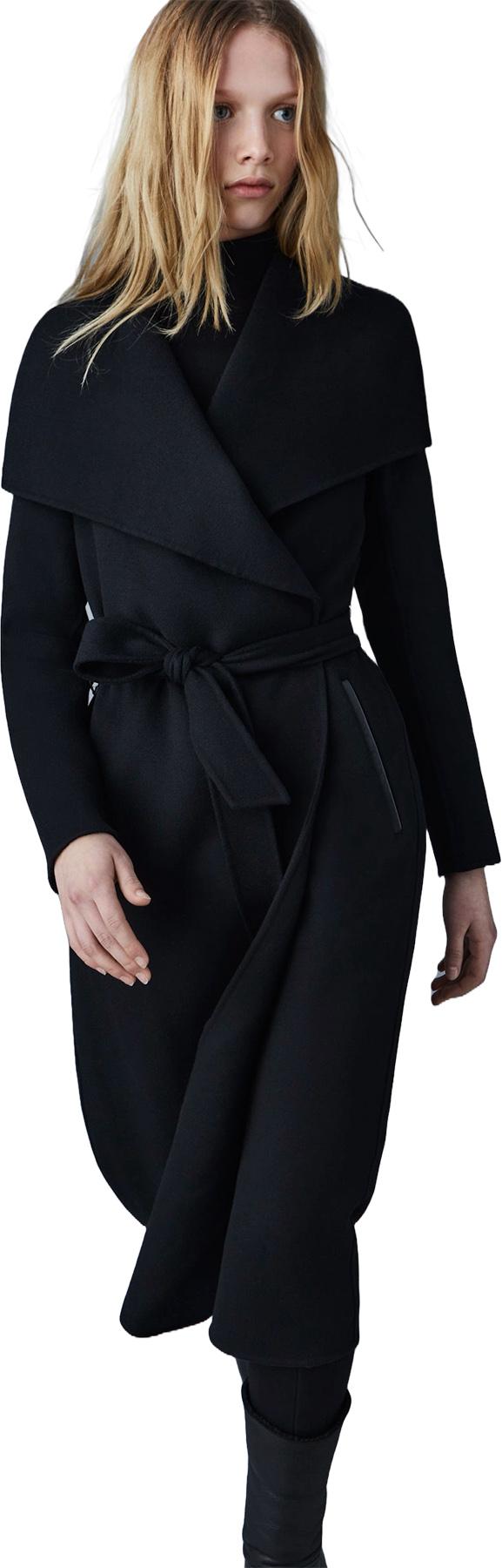 Product gallery image number 5 for product Mai-Cn Double-Face Wool Wrap Coat - Women's