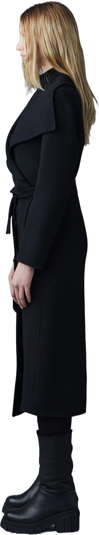 Product gallery image number 3 for product Mai-Cn Double-Face Wool Wrap Coat - Women's
