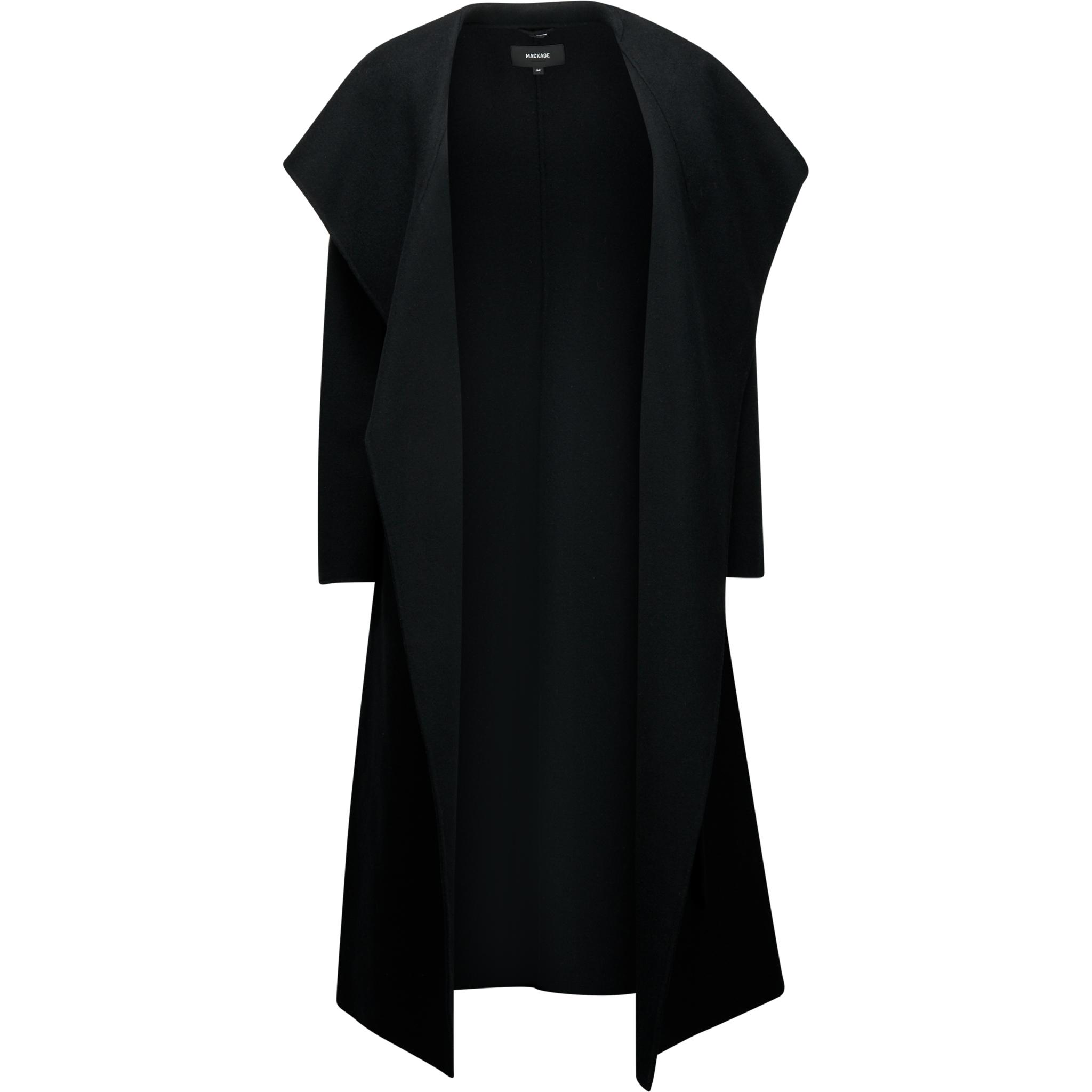 Numéro de l'image de la galerie de produits 4 pour le produit Manteau Mai en laine réversible avec col cascade - Femme
