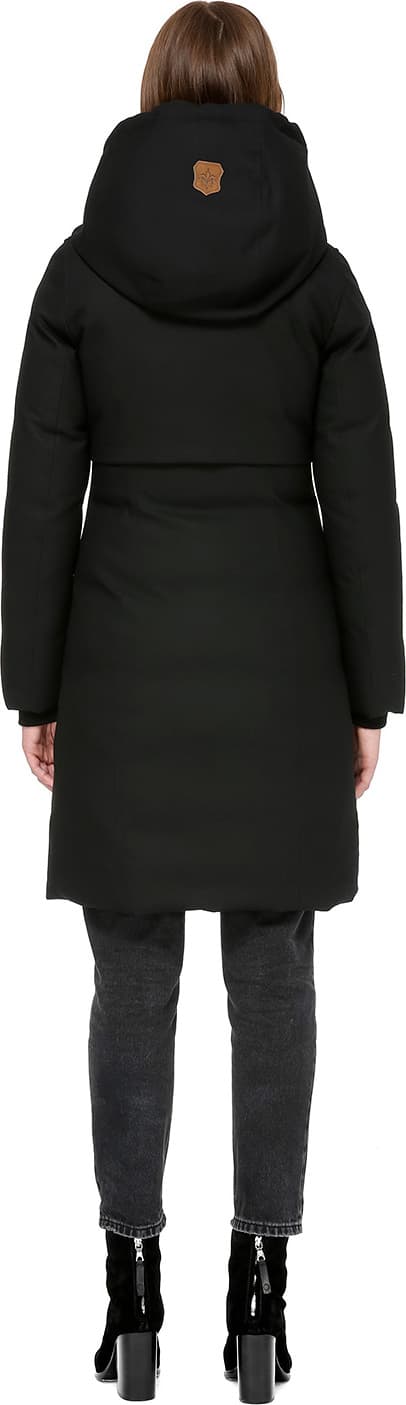 Product gallery image number 3 for product Mari Hooded Wool Down Coat - Women's