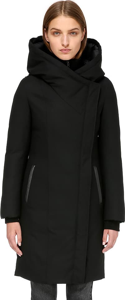 Product gallery image number 1 for product Mari Hooded Wool Down Coat - Women's