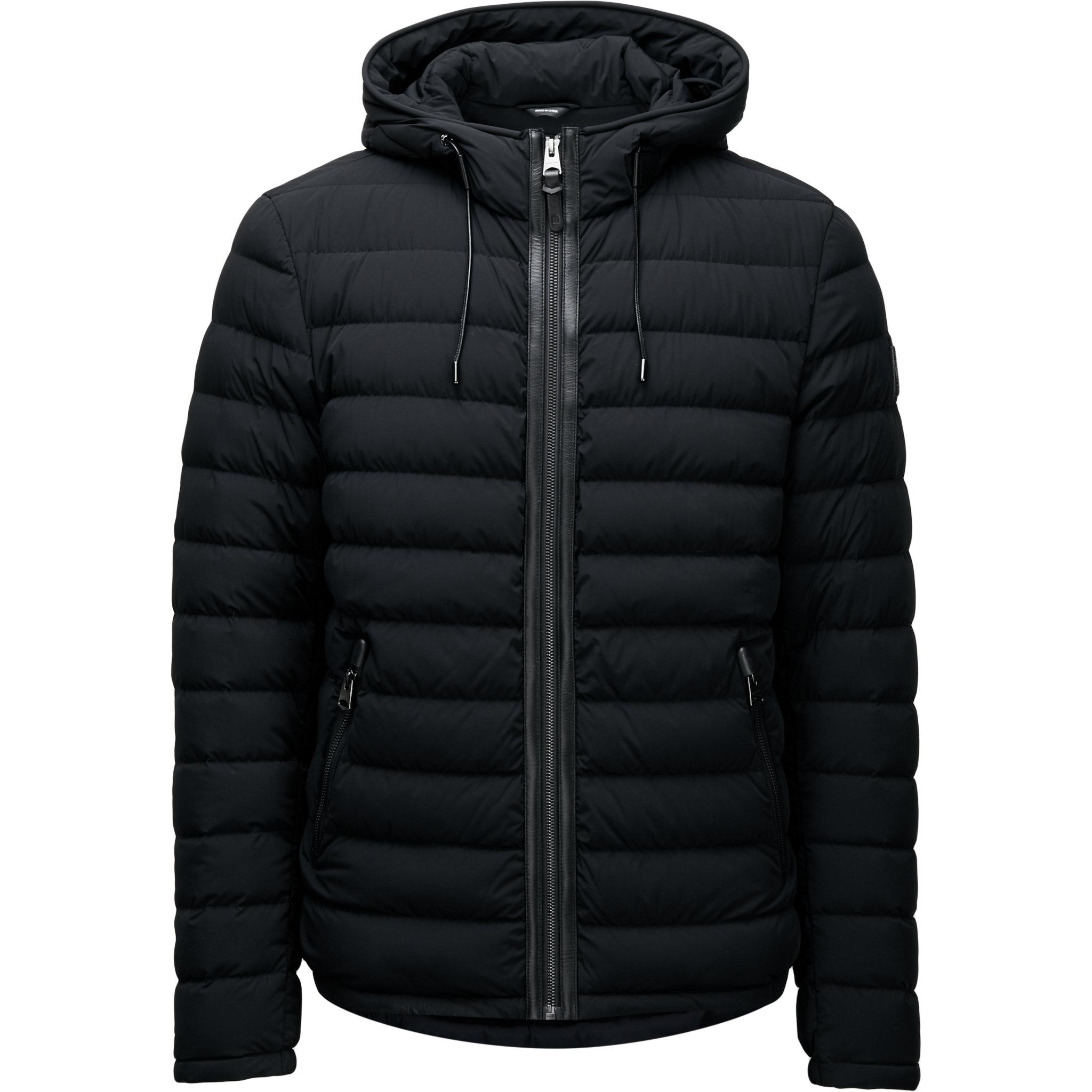 Product gallery image number 1 for product Mike Stretch Lightweight Down Jacket with Hood - Men's