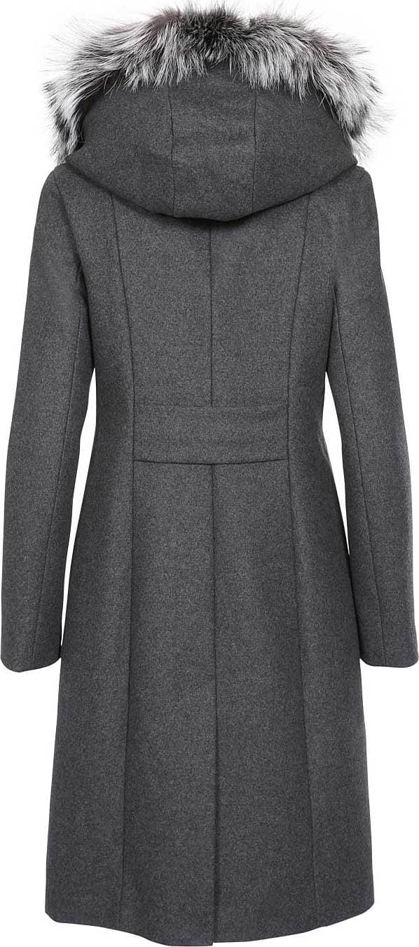 Product gallery image number 2 for product Mila-X Hooded Wool Coat - Women's