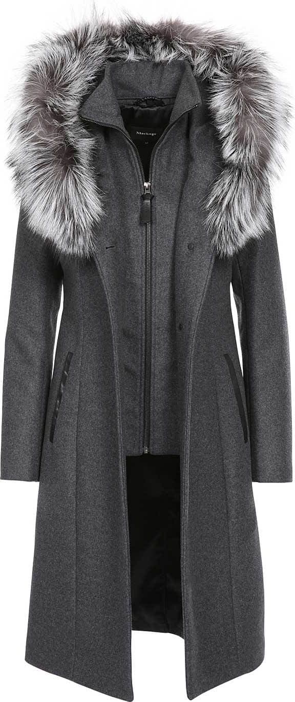 Product gallery image number 3 for product Mila-X Hooded Wool Coat - Women's