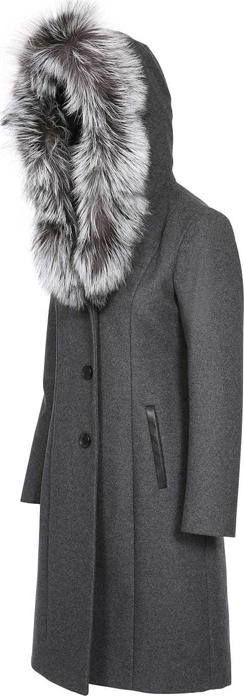 Product gallery image number 4 for product Mila-X Hooded Wool Coat - Women's