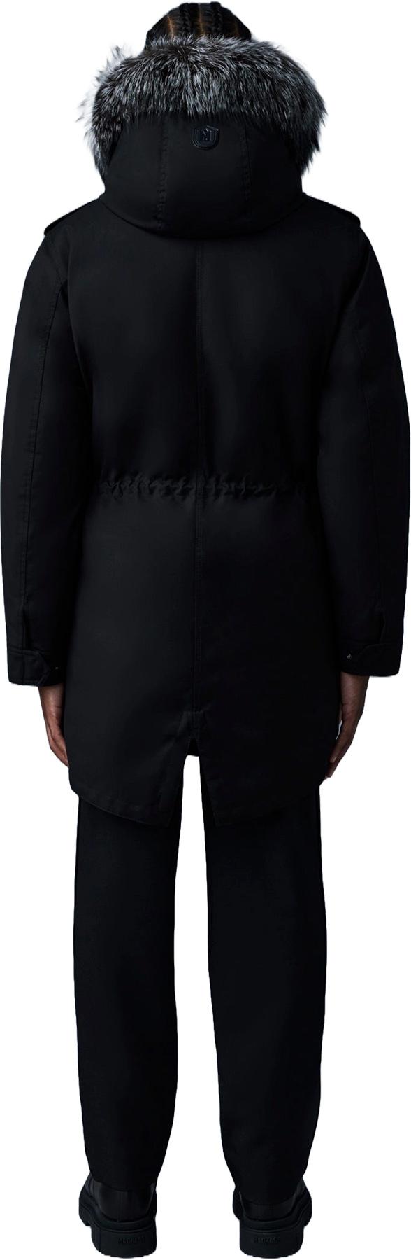 Product gallery image number 2 for product Moritz Rabbit Fur-Lined Twill Parka With Removable Silver Fox Fur Trim - Men's