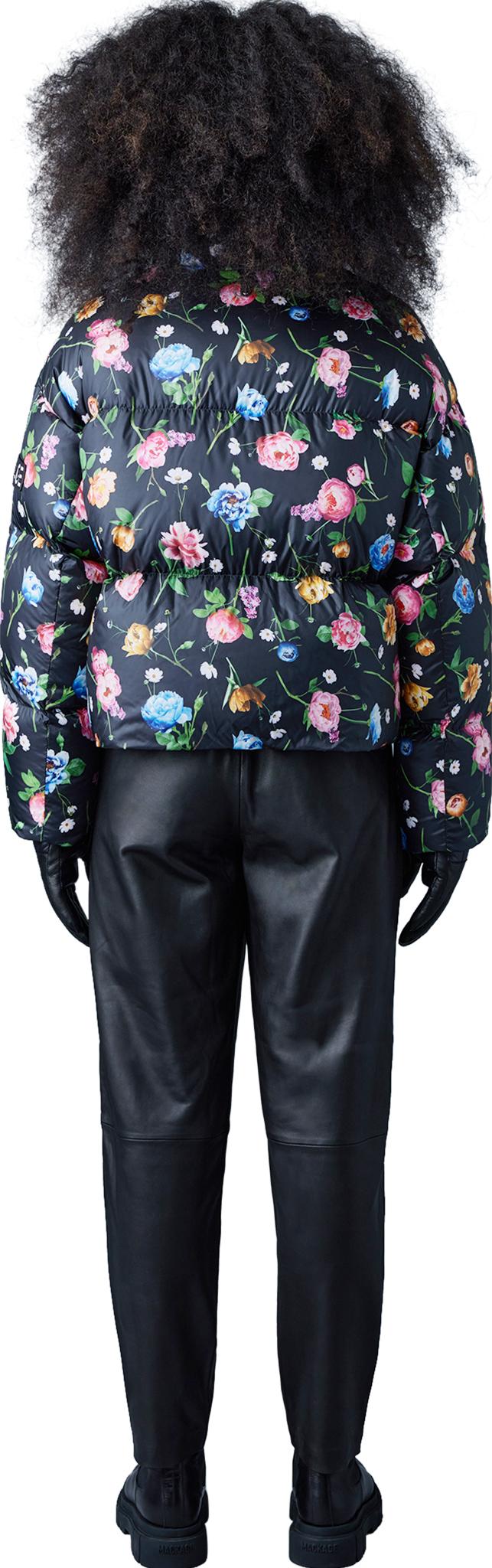 Product gallery image number 2 for product Mylah-FL Recycled Light Down Jacket with Floral Print - Women's