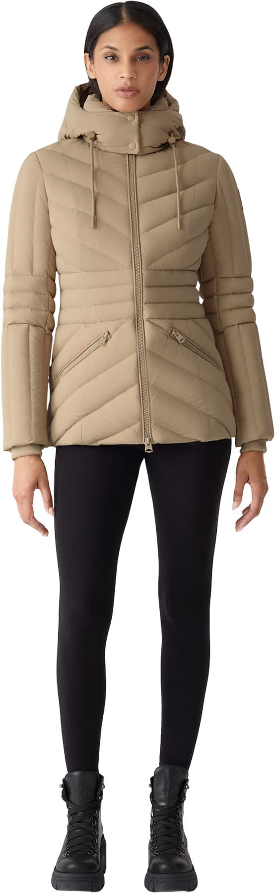 Product gallery image number 8 for product NADIA-NF Down Jacket With Storm Visor - Women's