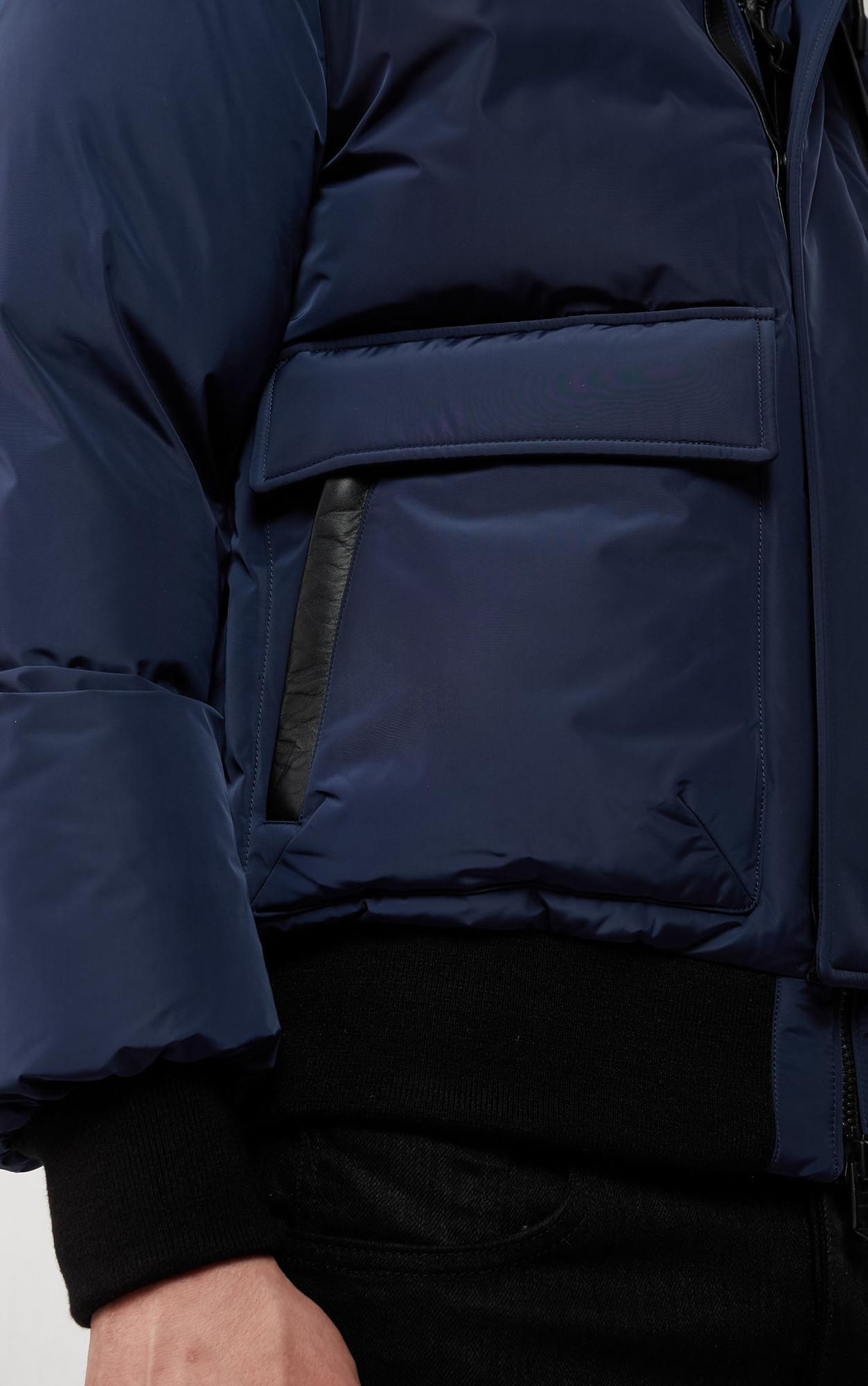 Product gallery image number 4 for product Nathan Down Bomber with Natural Fur - Men's