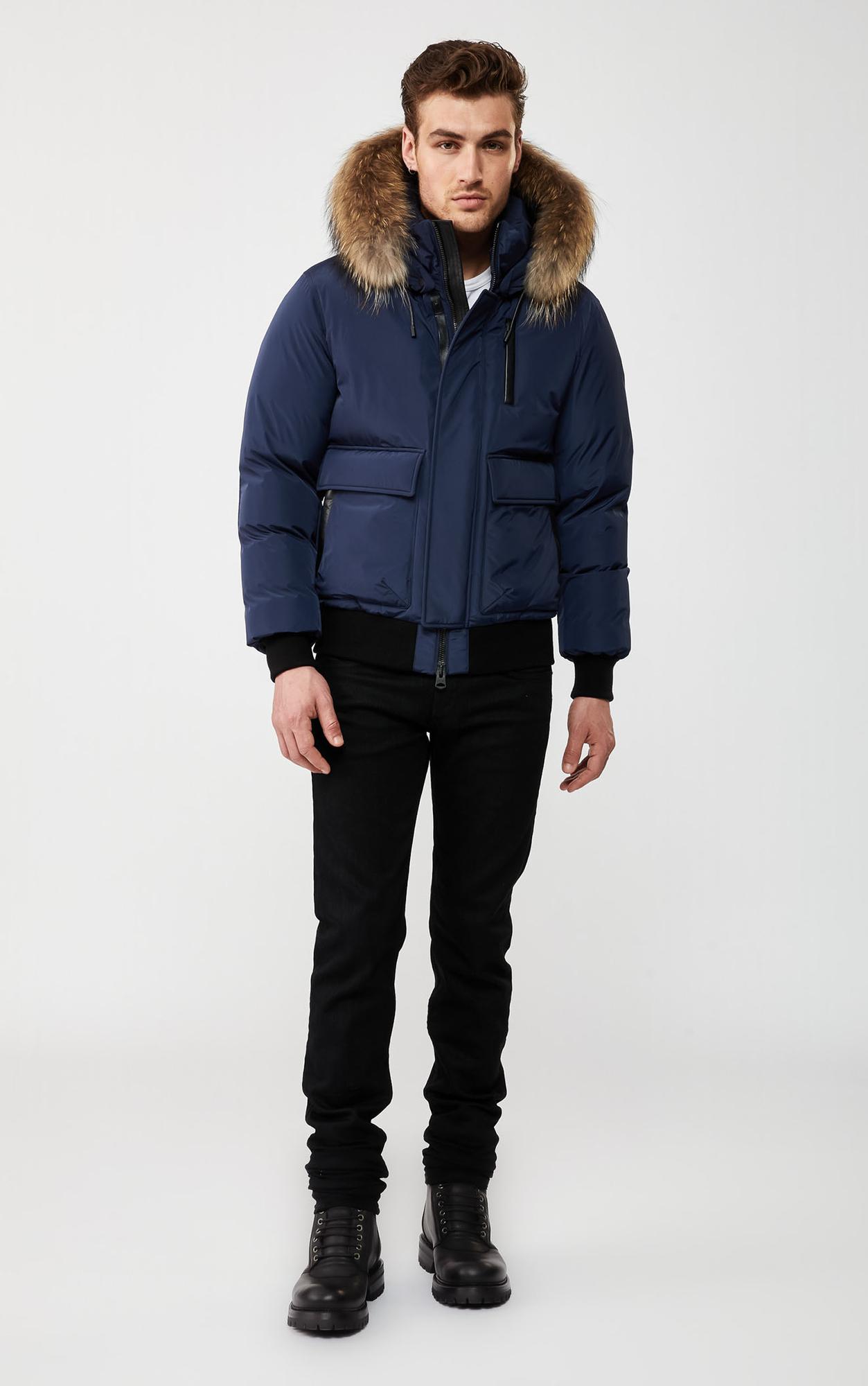 Product gallery image number 1 for product Nathan Down Bomber with Natural Fur - Men's