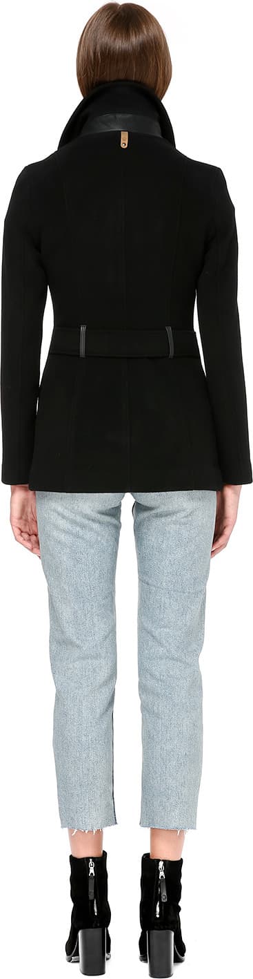 Product gallery image number 2 for product Norissa Double Breasted Wool Coat - Women's