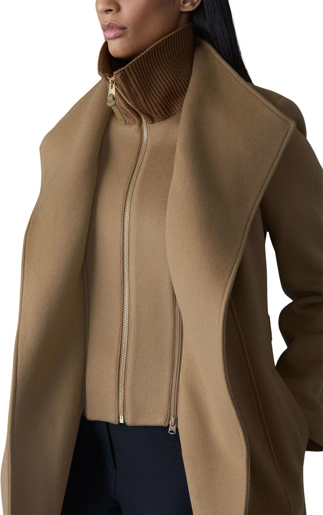 Product gallery image number 3 for product Norita 2-in-1 Double Face Wool Coat with Sash - Women's