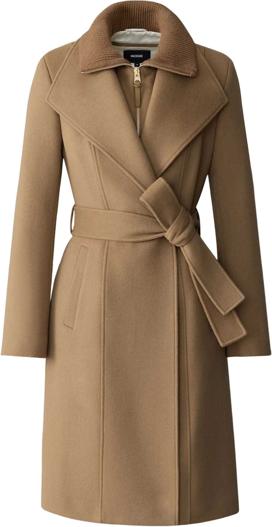 Product image for Norita 2-in-1 Double Face Wool Coat with Sash - Women's