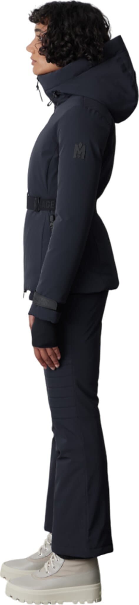 Product gallery image number 4 for product Krystal Agile-360 Belted Down Ski Jacket with Hood - Women's