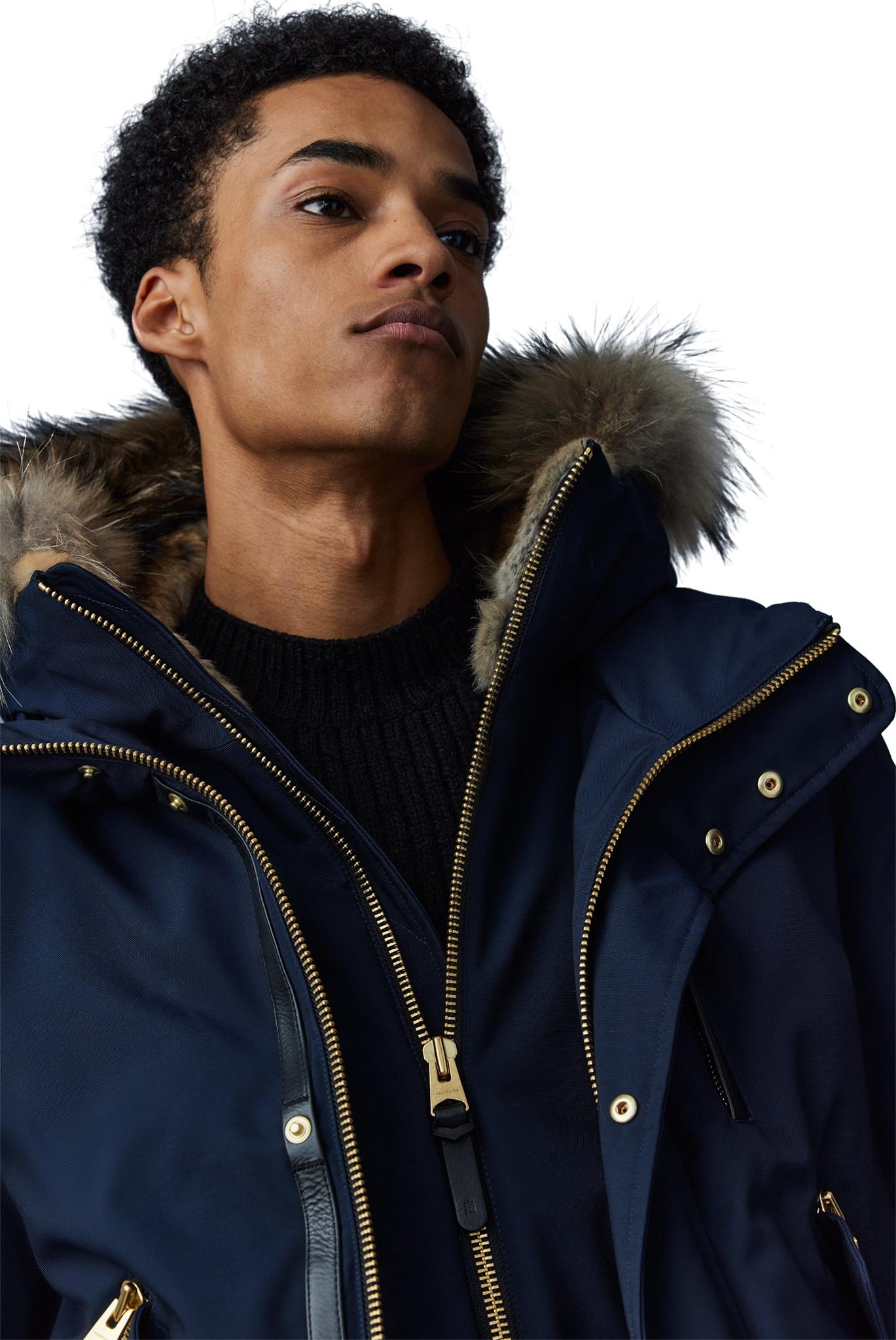 Product gallery image number 3 for product Dixon 2-In-1 Nordic Tech Natural Fur Down Bomber Jacket - Men's