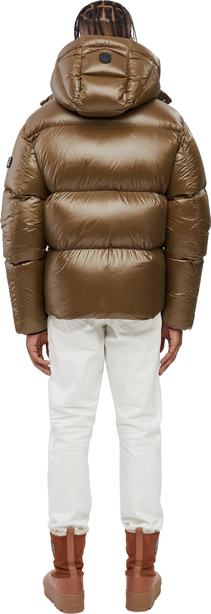 Product gallery image number 2 for product Kent Lustrous Light Down Jacket with Hood - Men’s