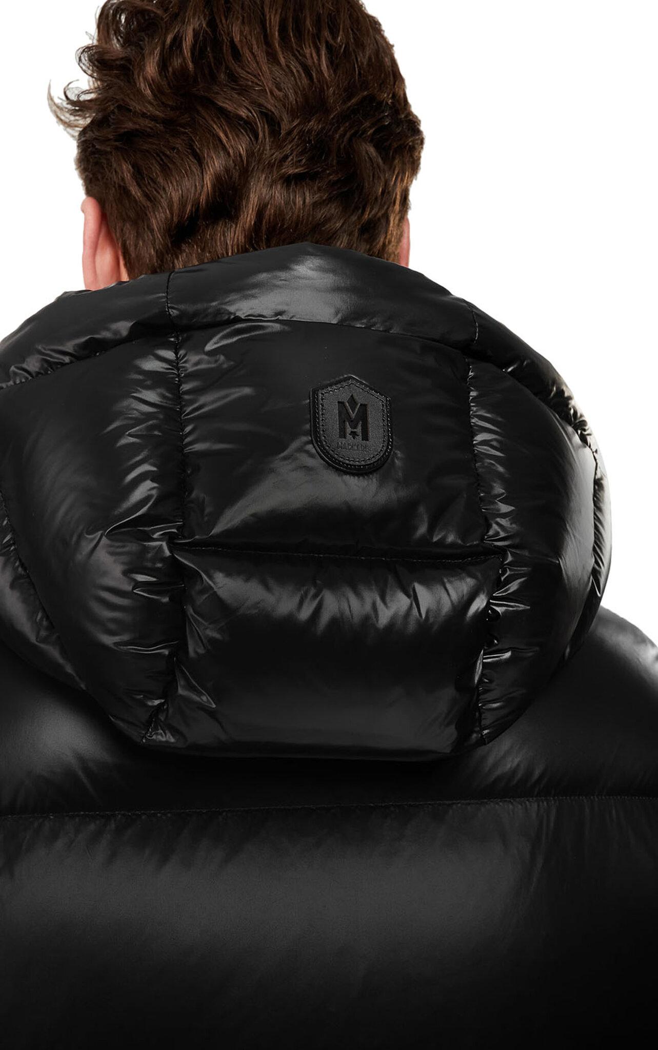 Numéro de l'image de la galerie de produits 7 pour le produit Manteau en duvet à capuche amovible légère lustrée Kent - Homme