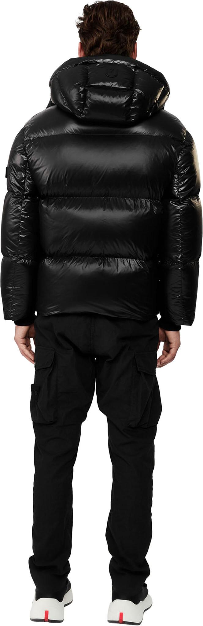 Numéro de l'image de la galerie de produits 2 pour le produit Manteau en duvet à capuche amovible légère lustrée Kent - Homme