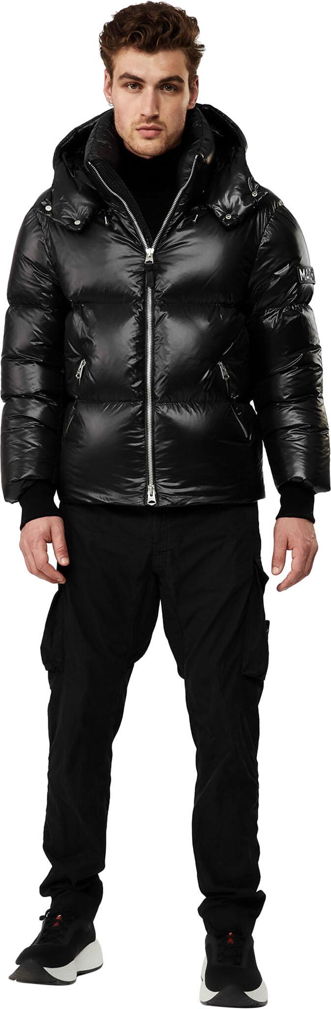 Numéro de l'image de la galerie de produits 1 pour le produit Manteau en duvet à capuche amovible légère lustrée Kent - Homme