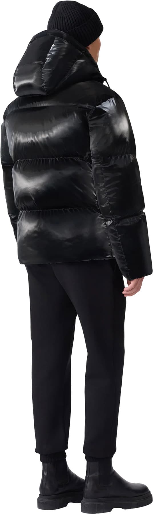 Product gallery image number 2 for product Kent-GLO High-Gloss Hooded Down Jacket - Men's