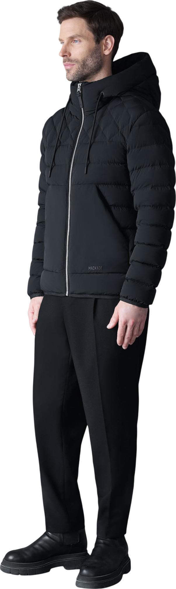 Product gallery image number 4 for product BERGEN-Z Quilted Down Hooded Jacket - Men's