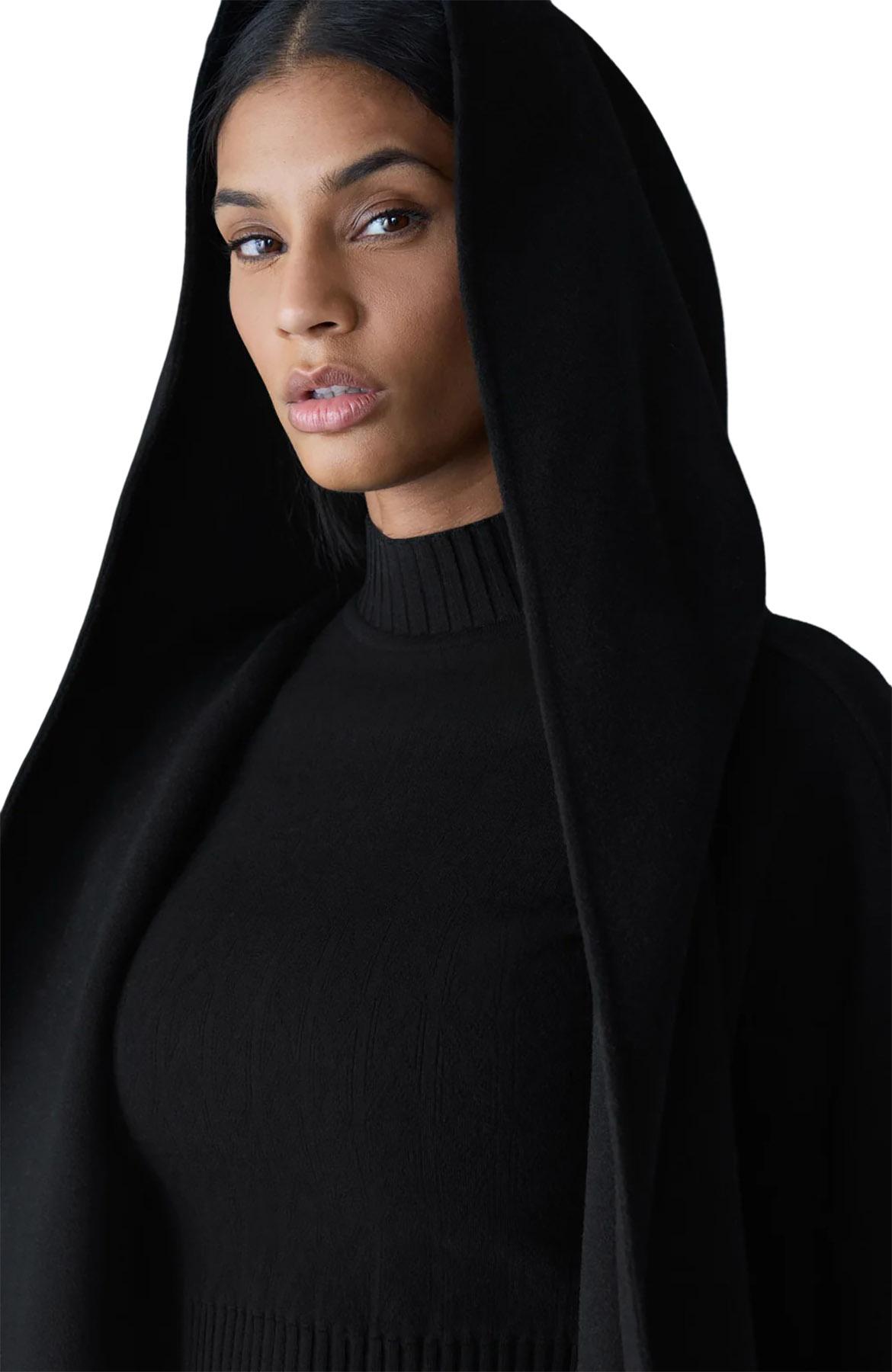 Product gallery image number 6 for product Paya Wool Wrap Coat with Sash Belt - Women's