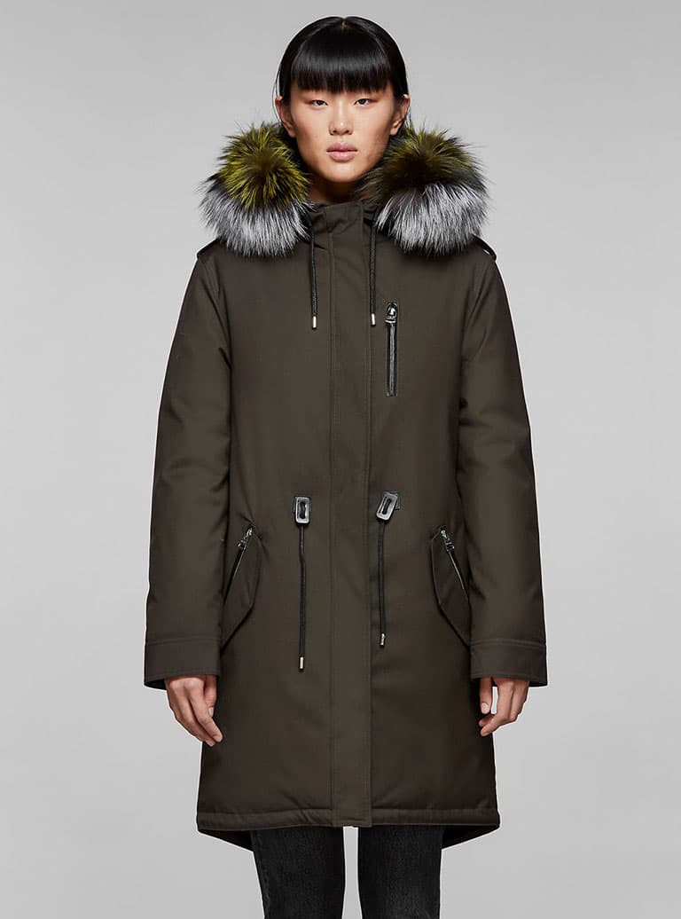 Product gallery image number 1 for product Rena-DX Twill Duvet Parka - Women's