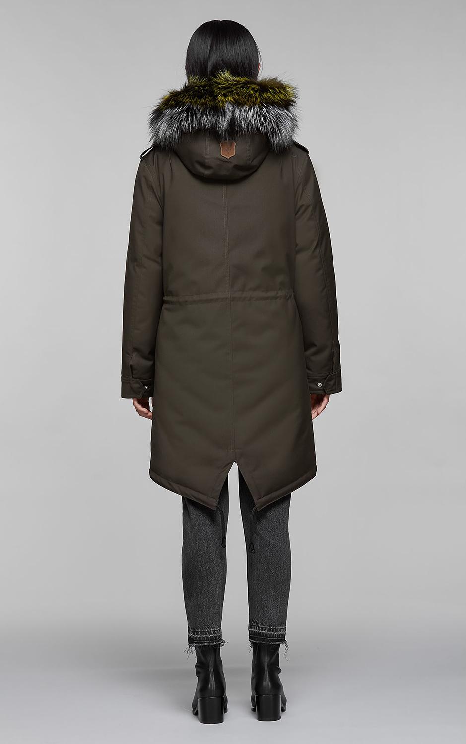 Product gallery image number 3 for product Rena-DX Twill Duvet Parka - Women's