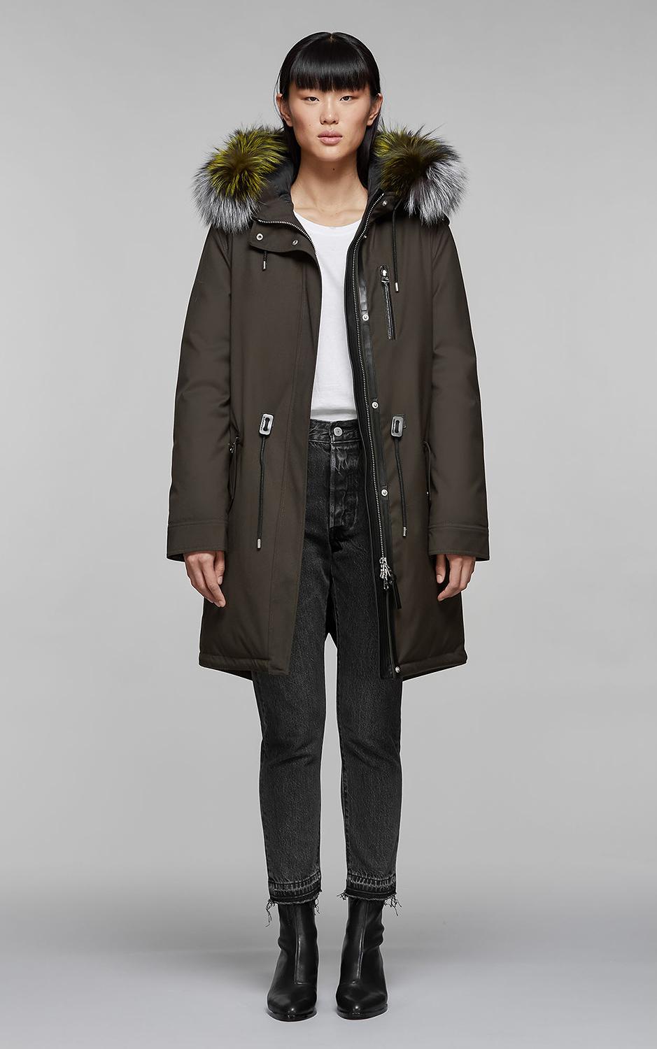 Product gallery image number 5 for product Rena-DX Twill Duvet Parka - Women's