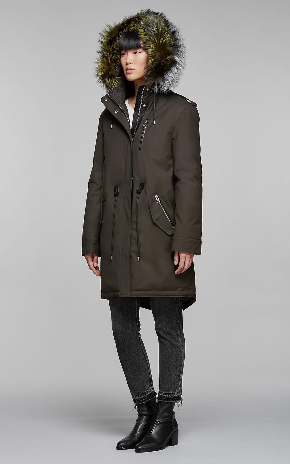 Product gallery image number 4 for product Rena-DX Twill Duvet Parka - Women's