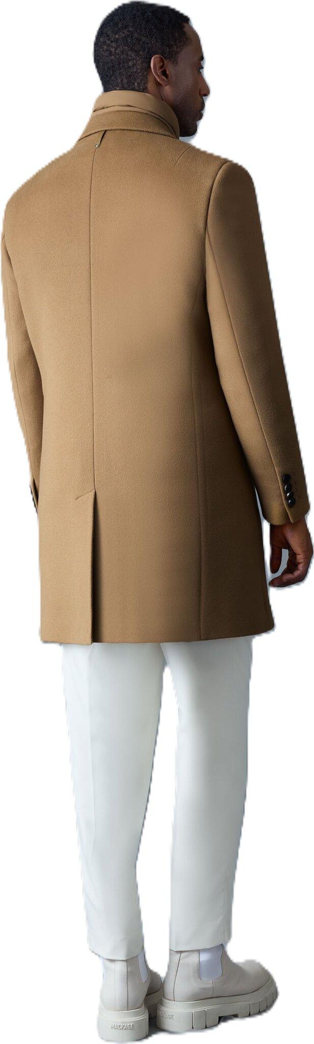 Product gallery image number 2 for product Manteau en laine 3-en-1 avec doublure de duvet amovible Skai-SLB - Homme