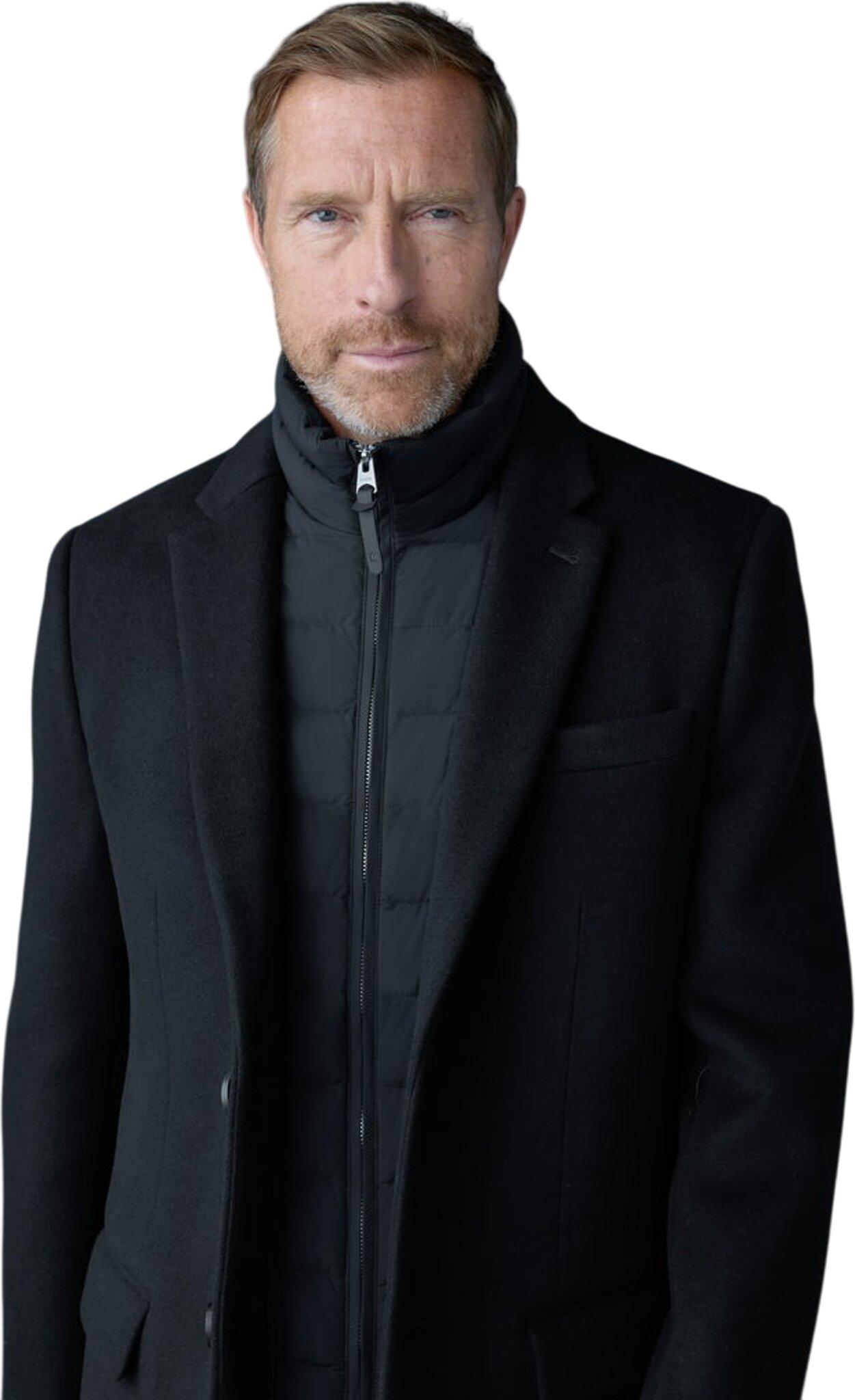 Product gallery image number 5 for product Skai-SLB 3-in-1 Wool Coat with Removable Down Liner - Men's
