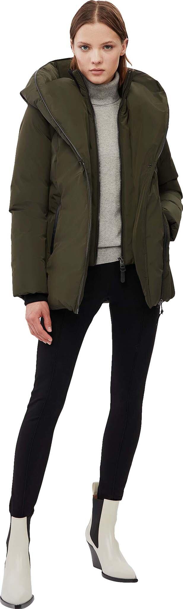 Product gallery image number 3 for product Adali Down Coat with Signature Collar - Women's