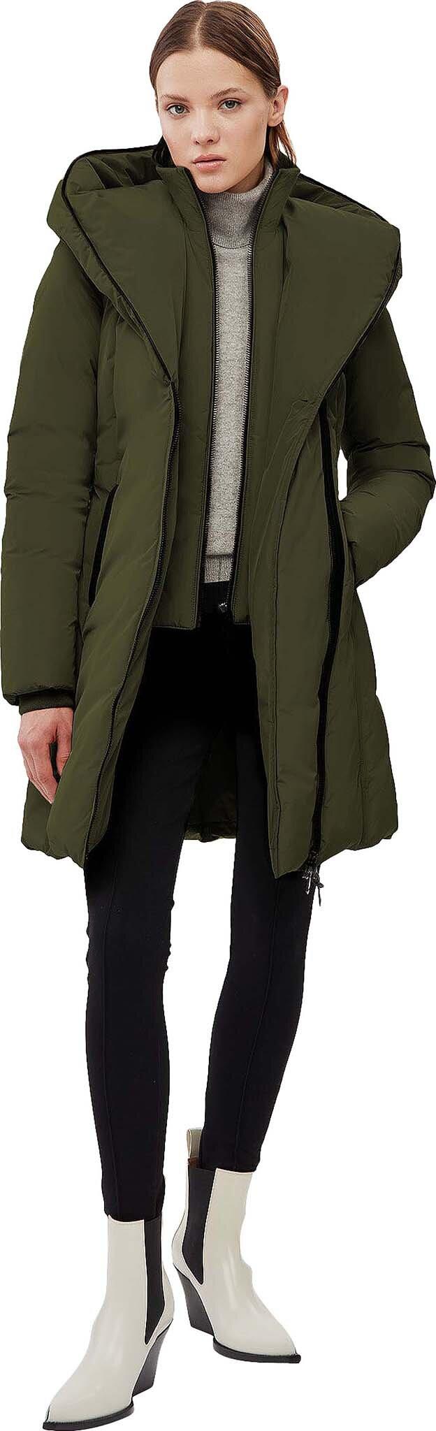 Product gallery image number 2 for product Adali Down Coat with Signature Collar - Women's