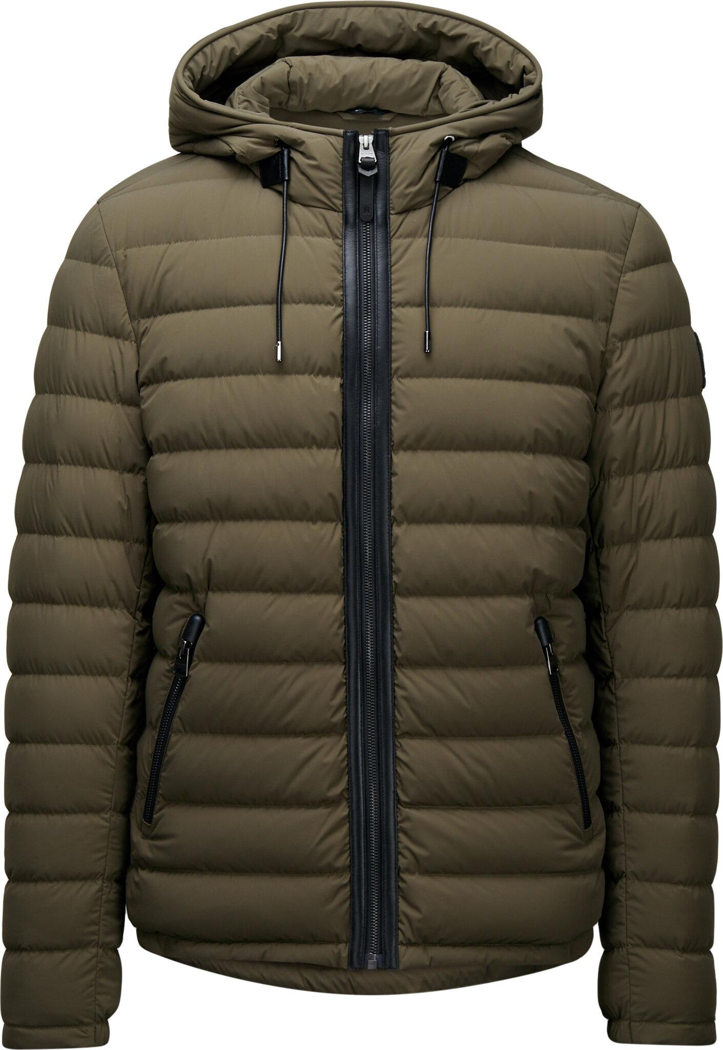 Product gallery image number 1 for product Mike Stretch Lightweight Down Jacket with Hood - Men's
