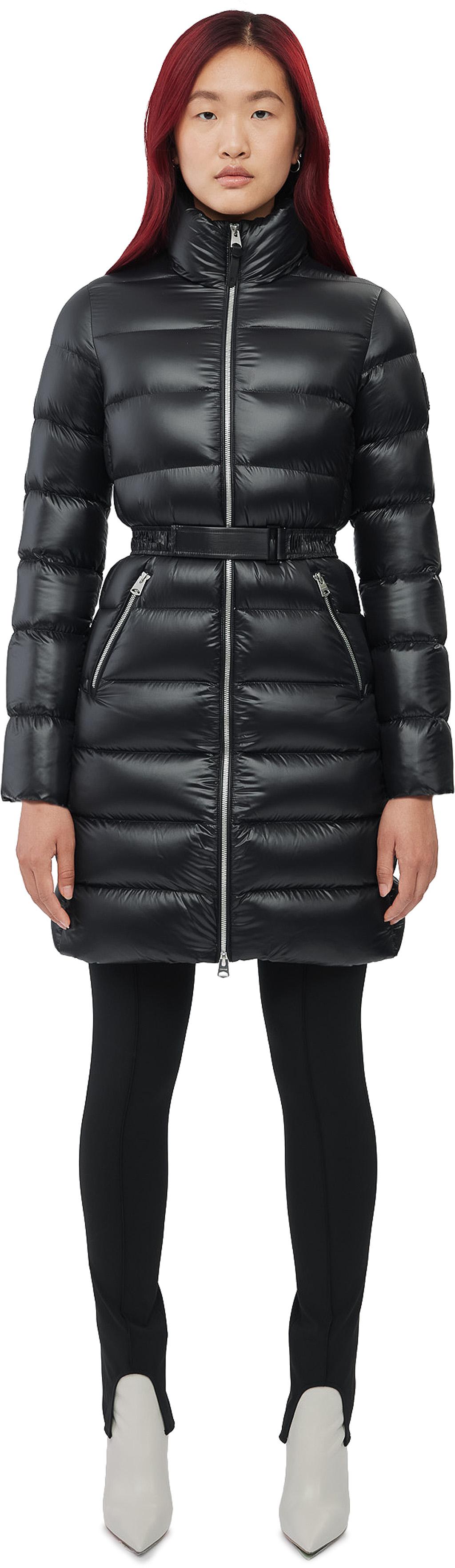 Product gallery image number 3 for product Manteau en duvet léger Valery avec capuche - Femme