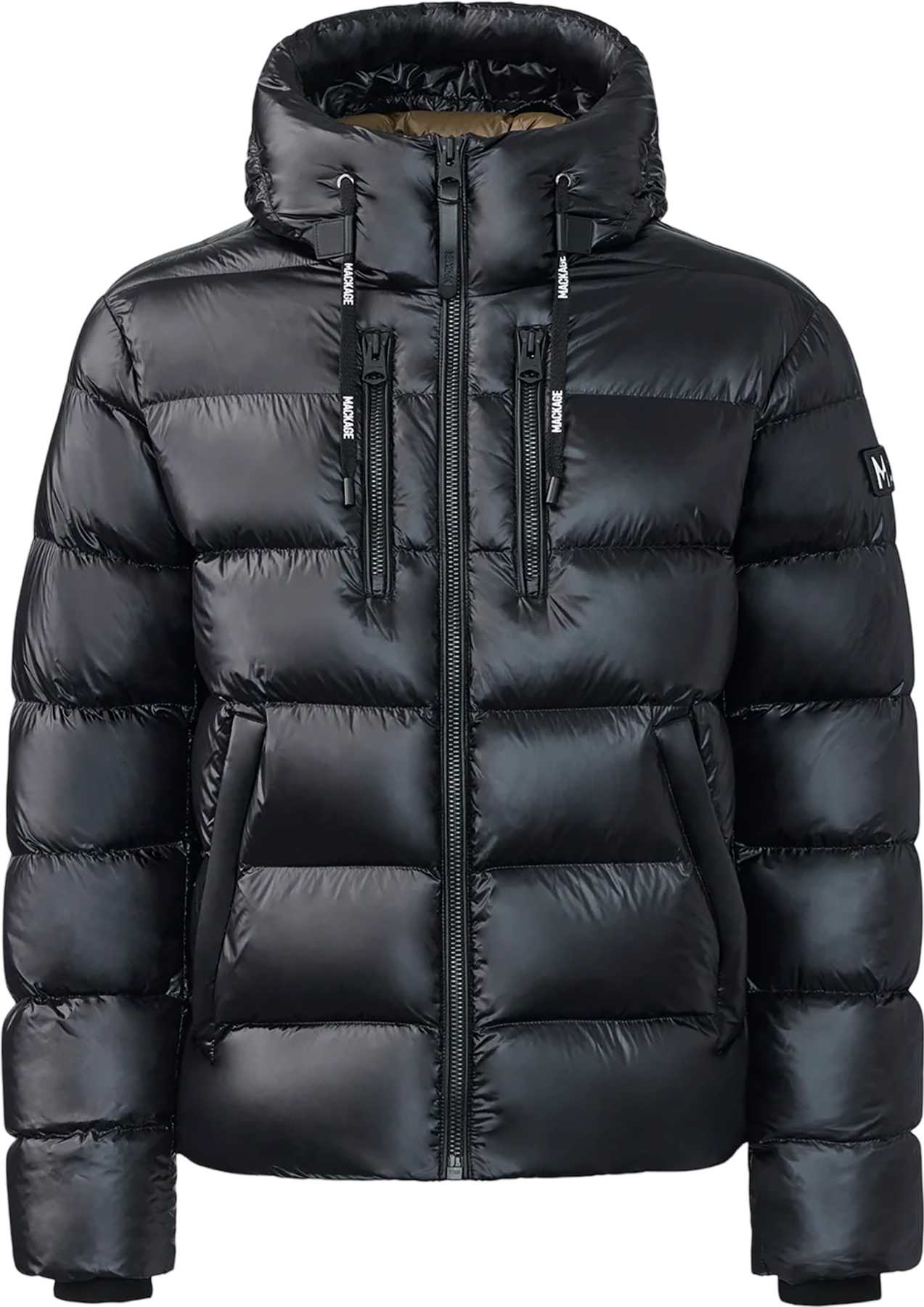 Product image for Victor lustrous light down jacket with hood - Men's