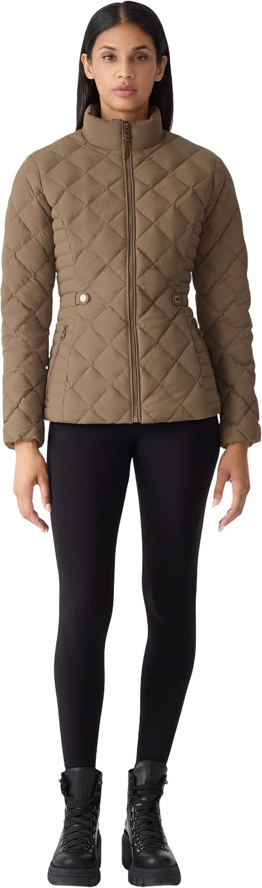 Product gallery image number 7 for product Vik Diamond Quilted Down Jacket - Women's