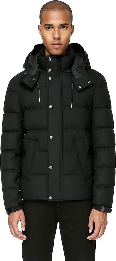 Product gallery image number 1 for product Zaire Bomber Jacket with Hood - Men's