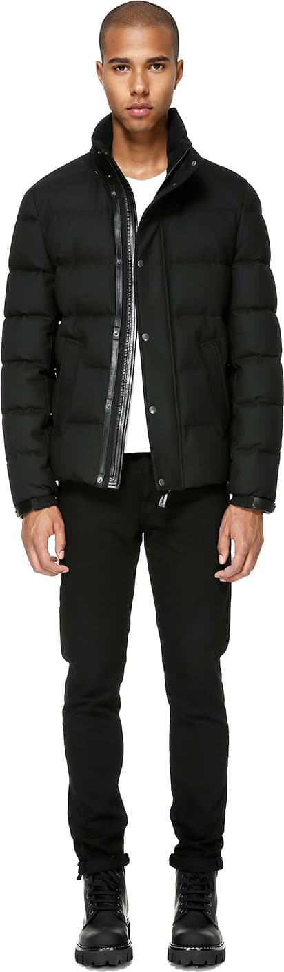 Product gallery image number 5 for product Zaire Bomber Jacket with Hood - Men's