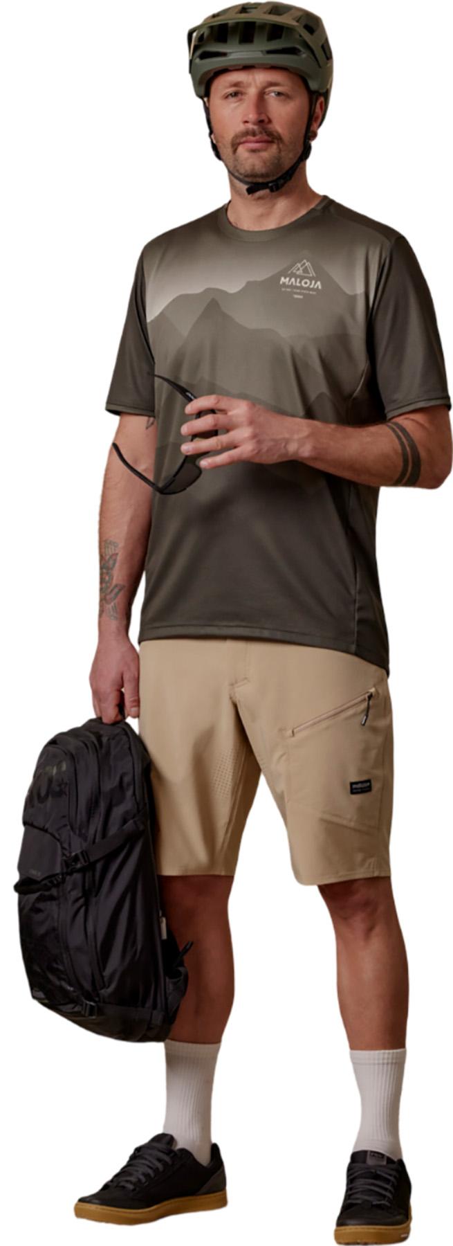 Image de produit pour T-shirt de vélo à manches courtes MoriM. Multi - Homme