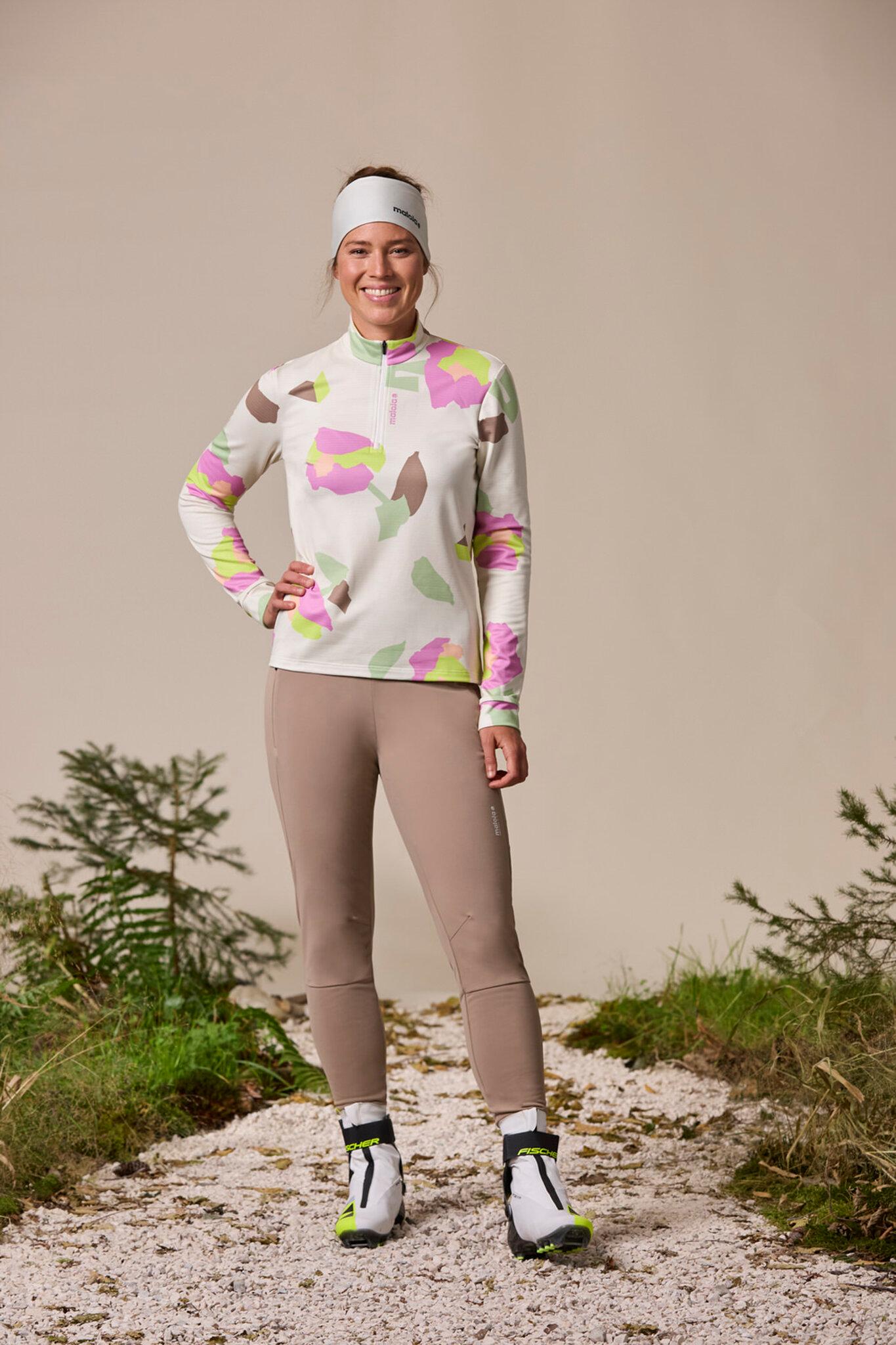 Product gallery image number 2 for product SawangM. Half-Zip Mid-Layer Top - Women's