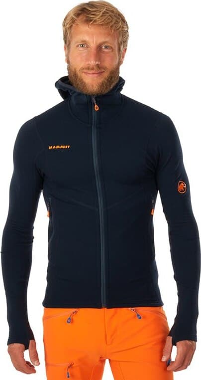 Product gallery image number 2 for product Eiswand Advanced Midlayer Hooded Jacket - Men's